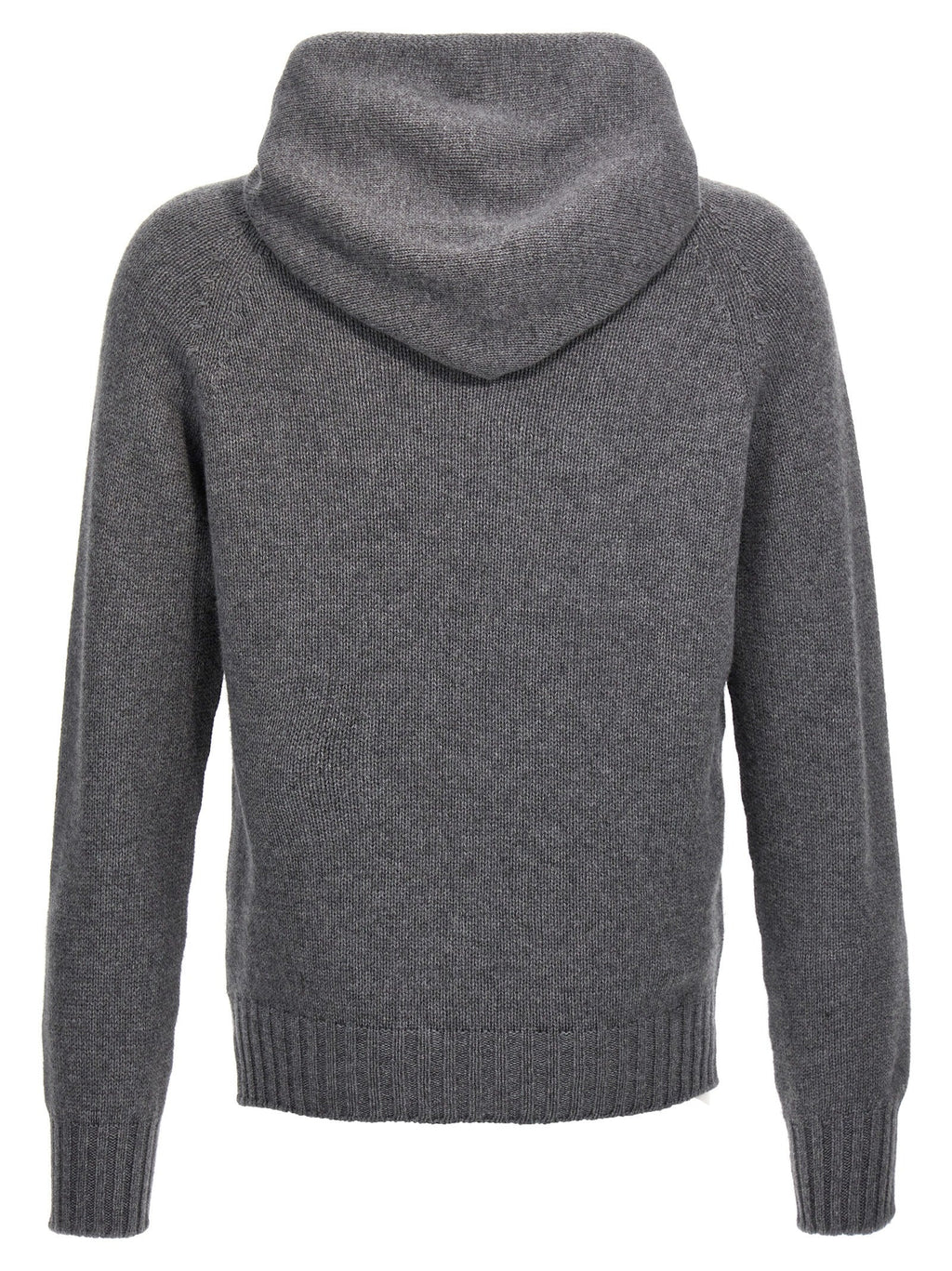 MA'RY'YA Gray Wool Cardigan