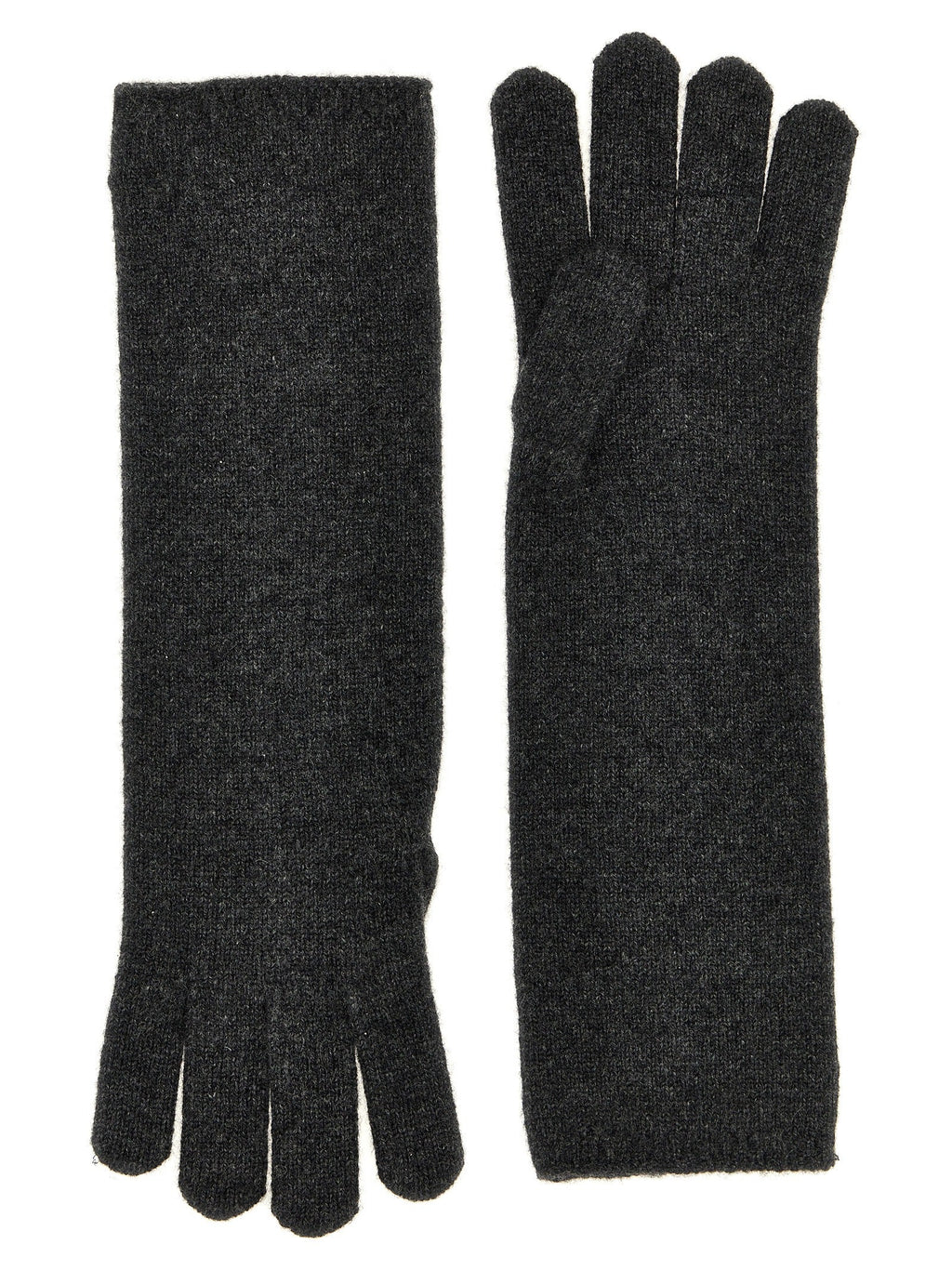 Max Mara Gray Cashmere Gloves