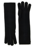 Max Mara Black Cashmere Gloves