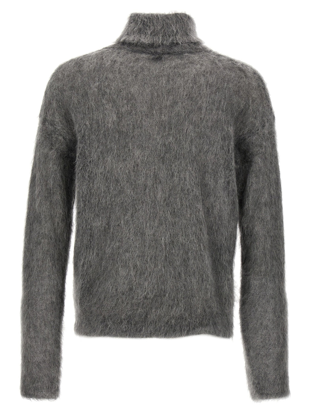 Saint Laurent Gray Wool Cardigan