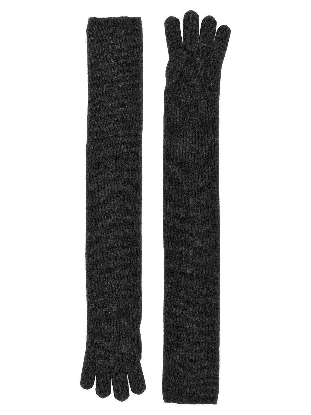 Max Mara Gray Cashmere Gloves