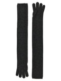 Max Mara Gray Cashmere Gloves