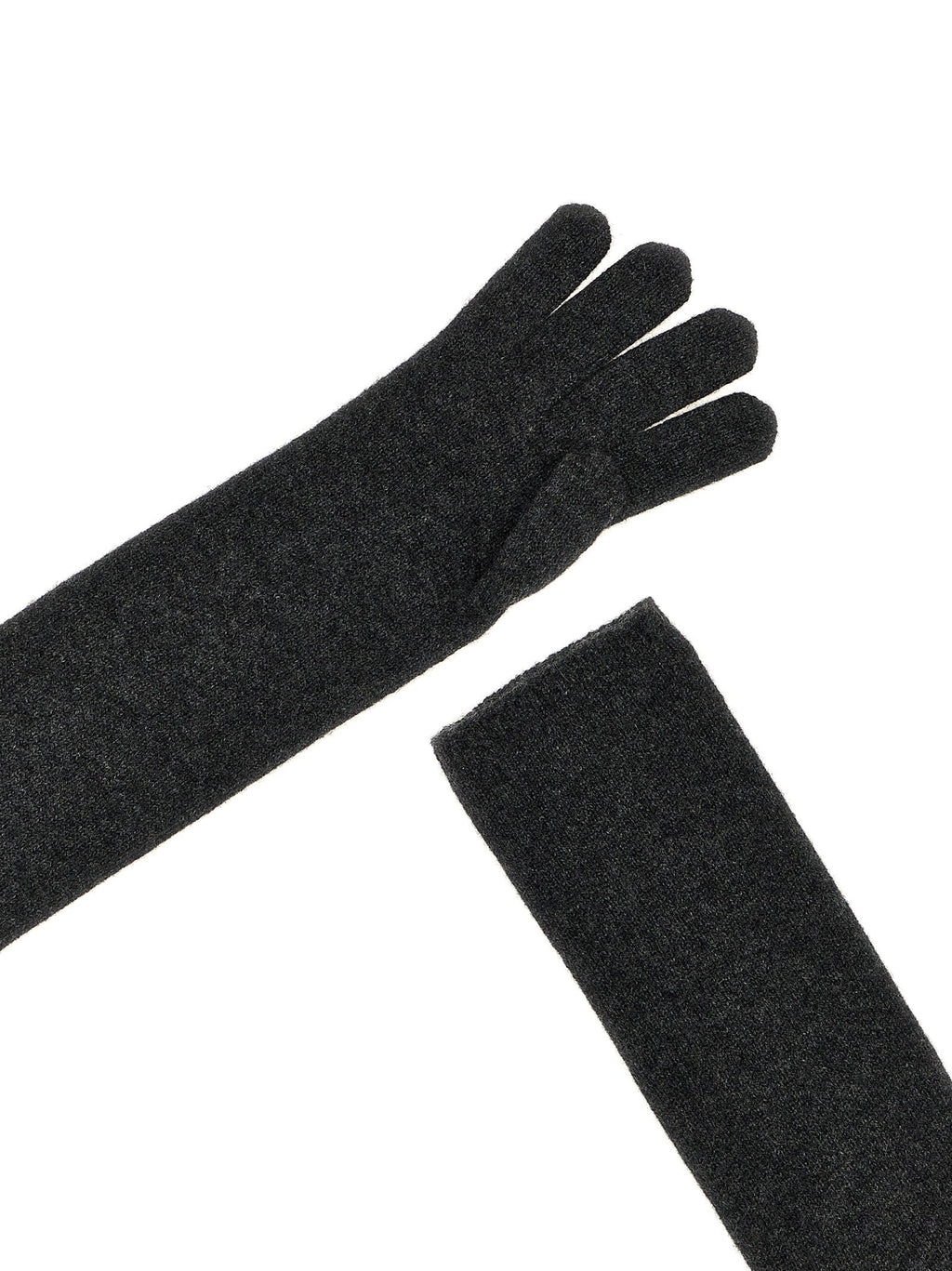 Max Mara Gray Cashmere Gloves