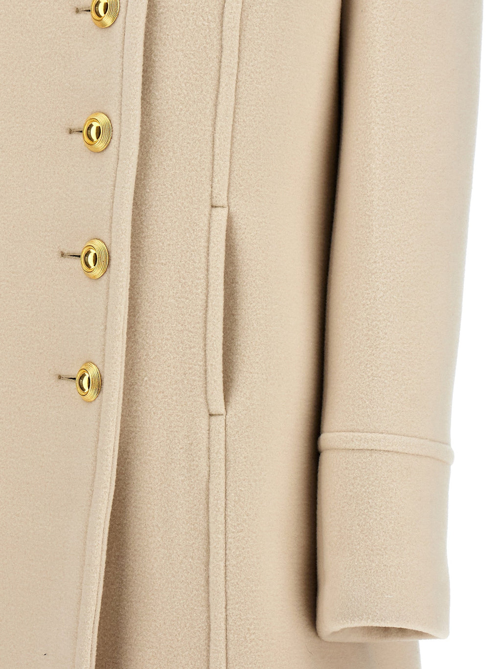 Tom Ford White Wool Coat