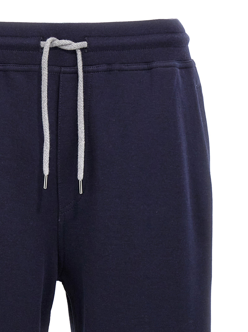 Brunello Cucinelli Blue Cotton Joggers (Workout Pants)