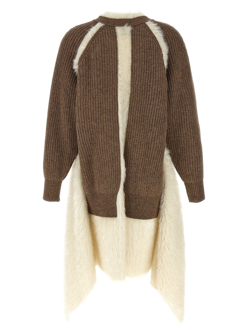 Undercover Brown Wool Cardigan