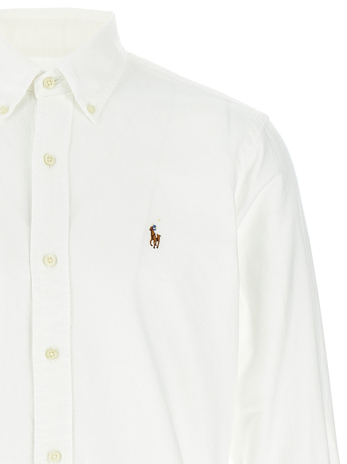 Polo Ralph Lauren White Cotton Blouse