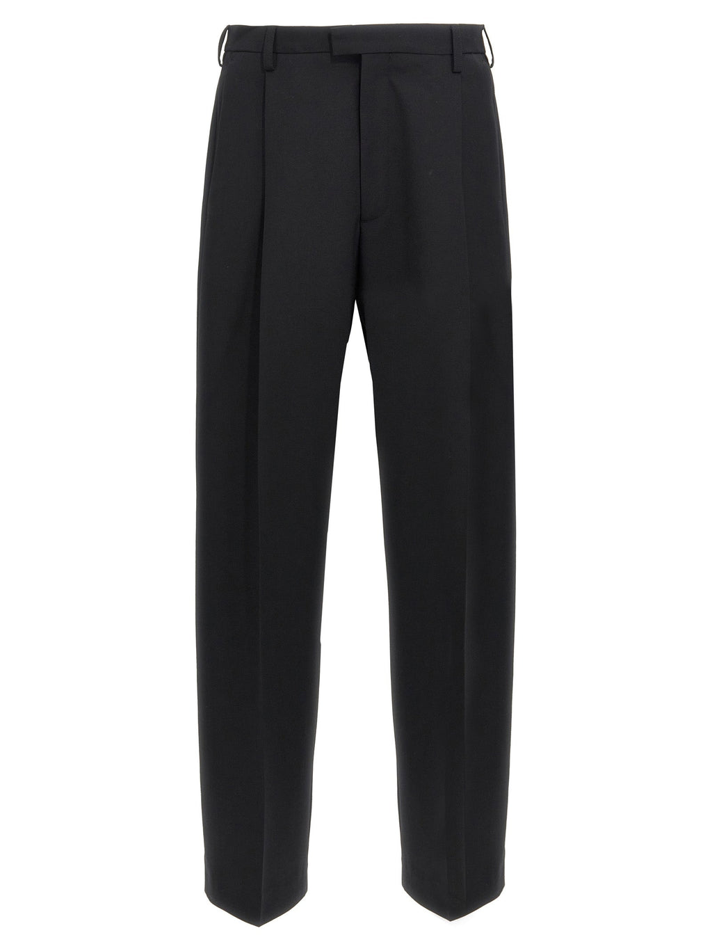 Marni Black Polyester Dress Pants
