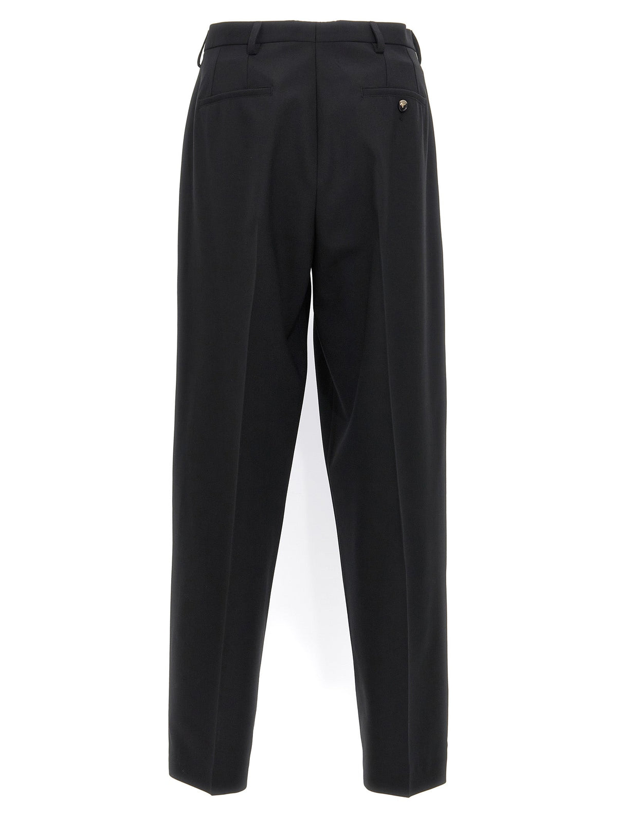 Marni Black Polyester Dress Pants