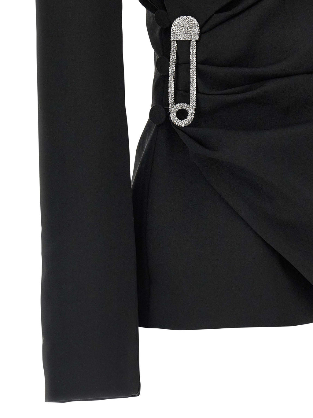 Giuseppe Di Morabito Black Virgin Wool Blazer
