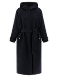 PINKO Blue Polyamide Coat