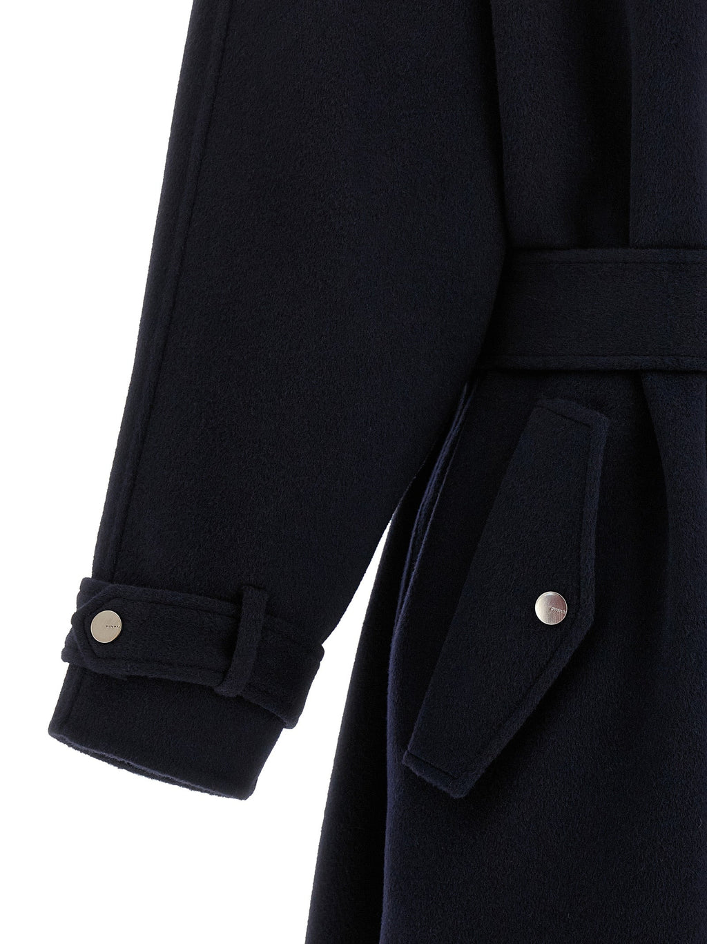 PINKO Blue Polyamide Coat