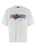 Dsquared² White Cotton T-Shirt