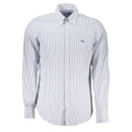 Blue Cotton Men's Shirt