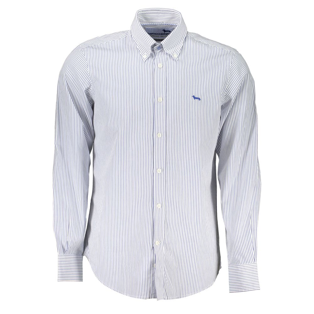 Blue Cotton Men's Shirt