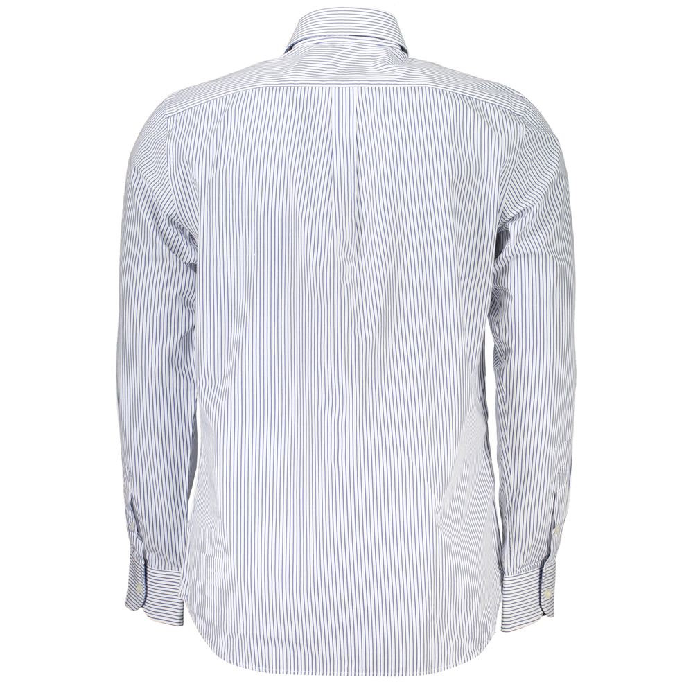 Blue Cotton Men's Shirt