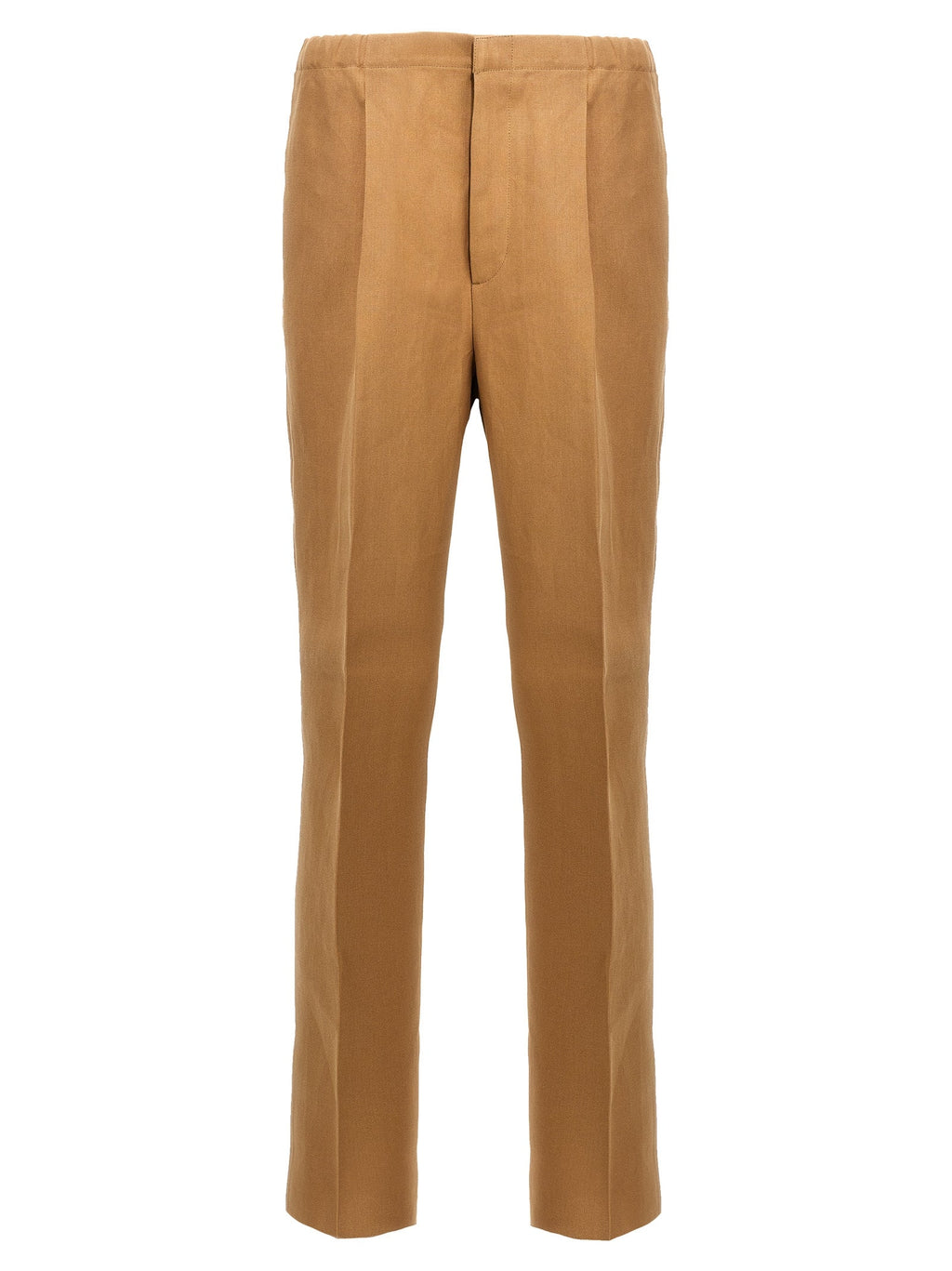 Fendi Beige Paper Casual Pants