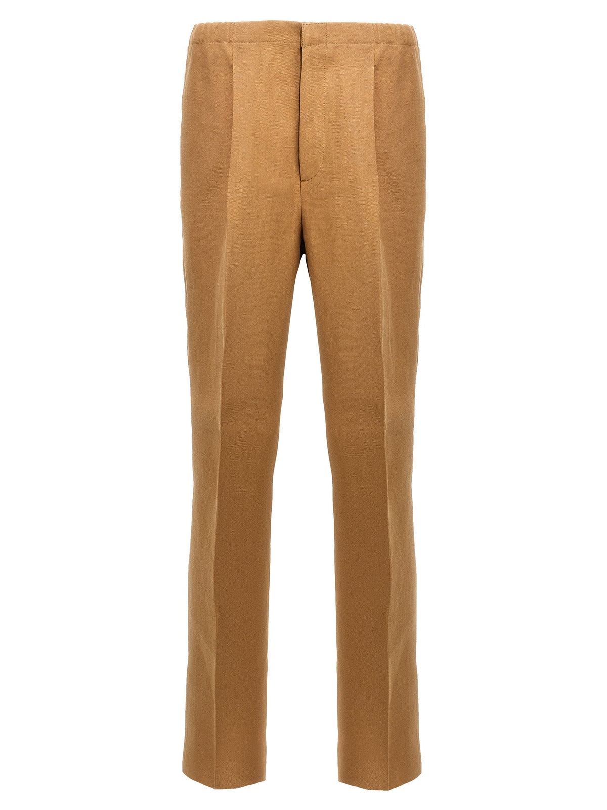 Fendi Beige Paper Casual Pants