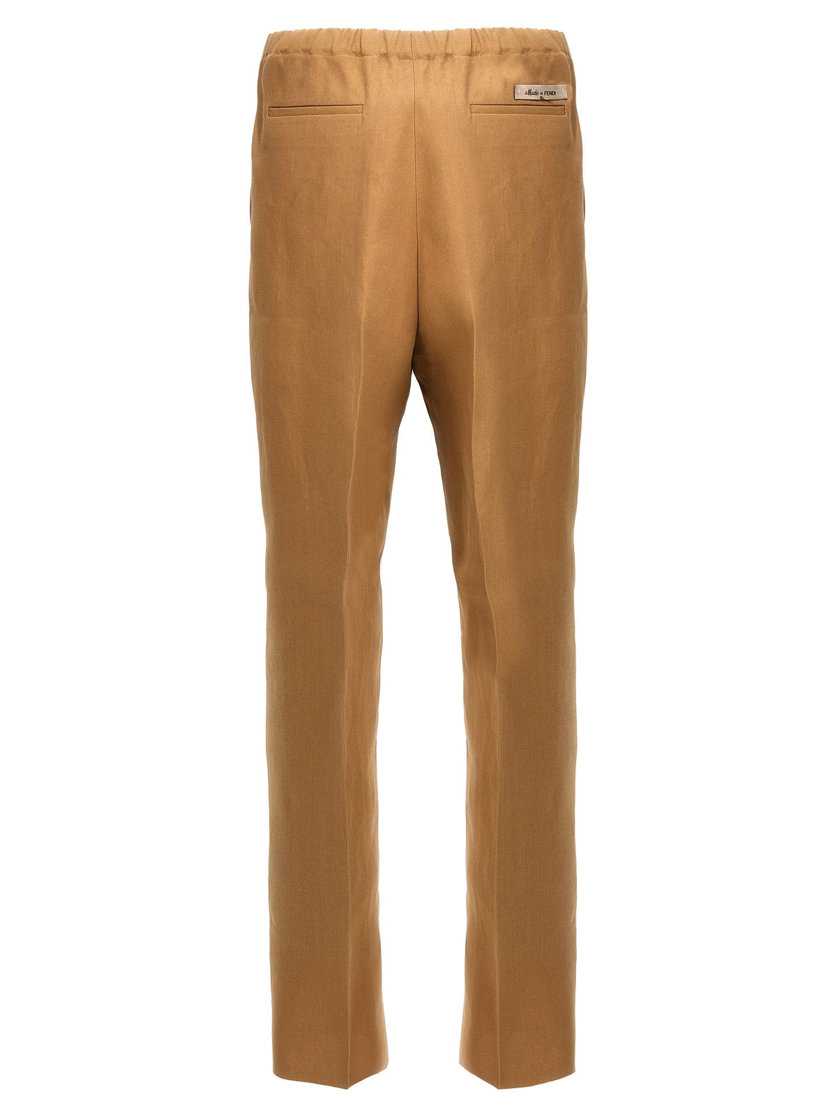 Fendi Beige Paper Casual Pants