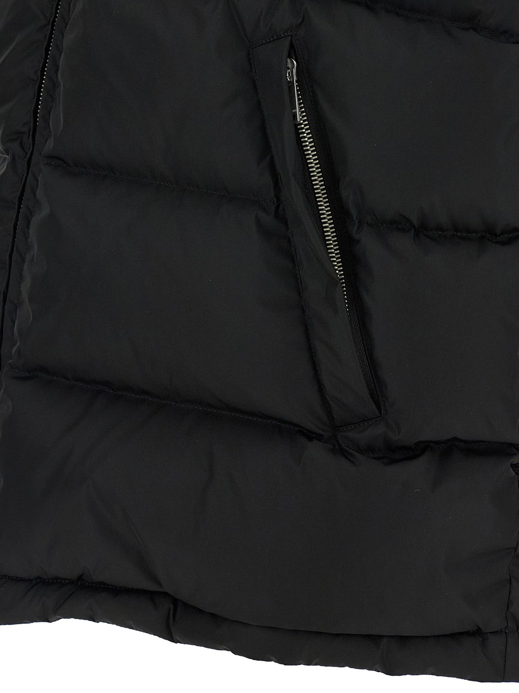 Valentino Garavani Black Polyamide Sleeveless Jacket
