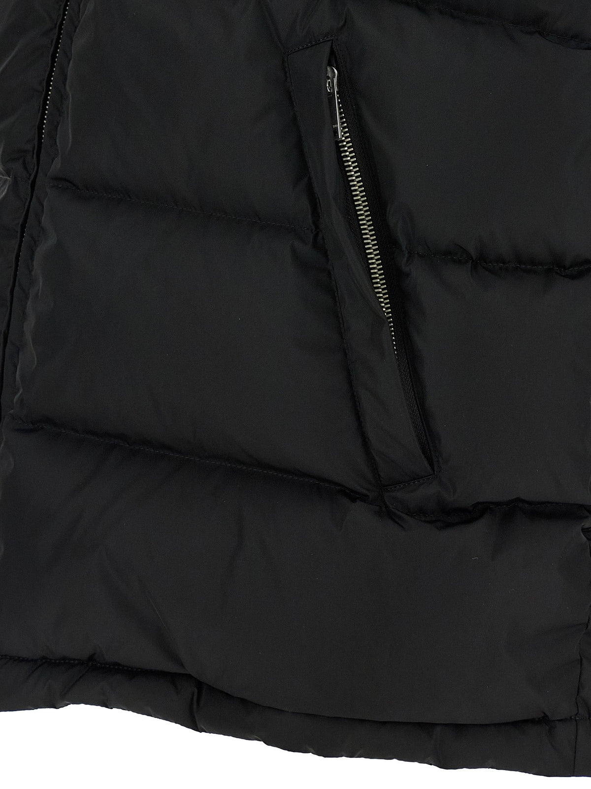 Valentino Garavani Black Polyamide Sleeveless Jacket