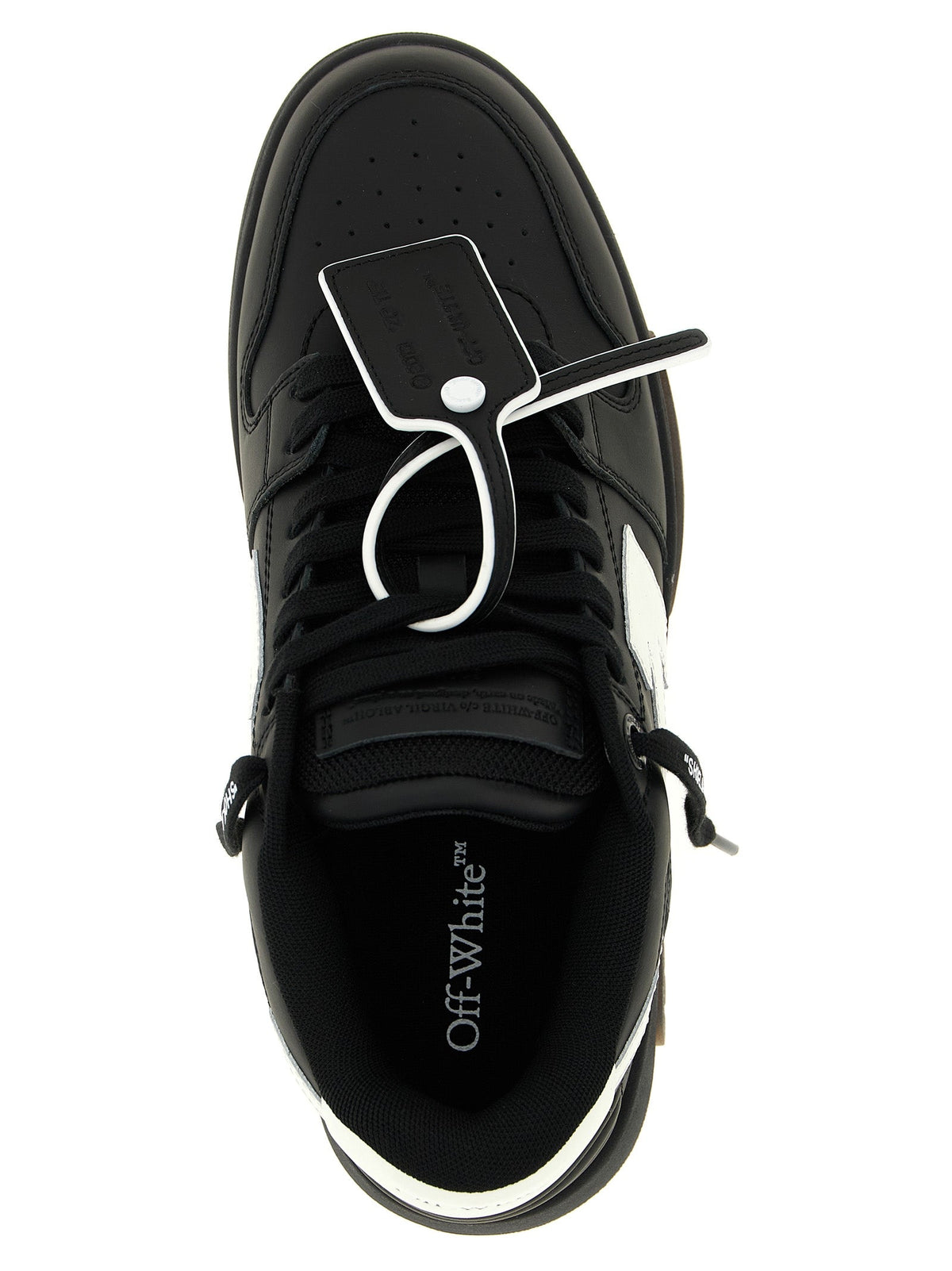 Off-White Bicolor Recycled Polyester Low Top Sneakers