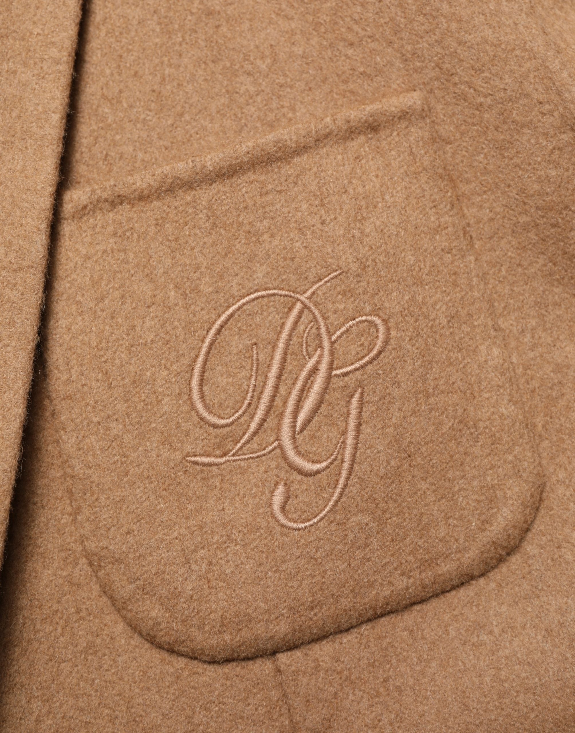 Dolce & Gabbana Brown Single Breasted 2 Button Suit Jacket