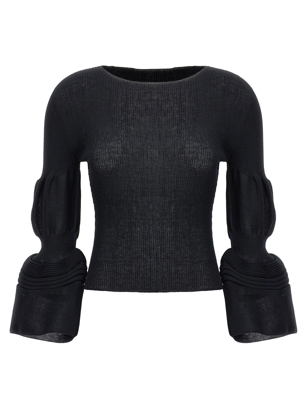Issey Miyake Black Polyester Sweatshirt