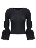 Issey Miyake Black Polyester Sweatshirt