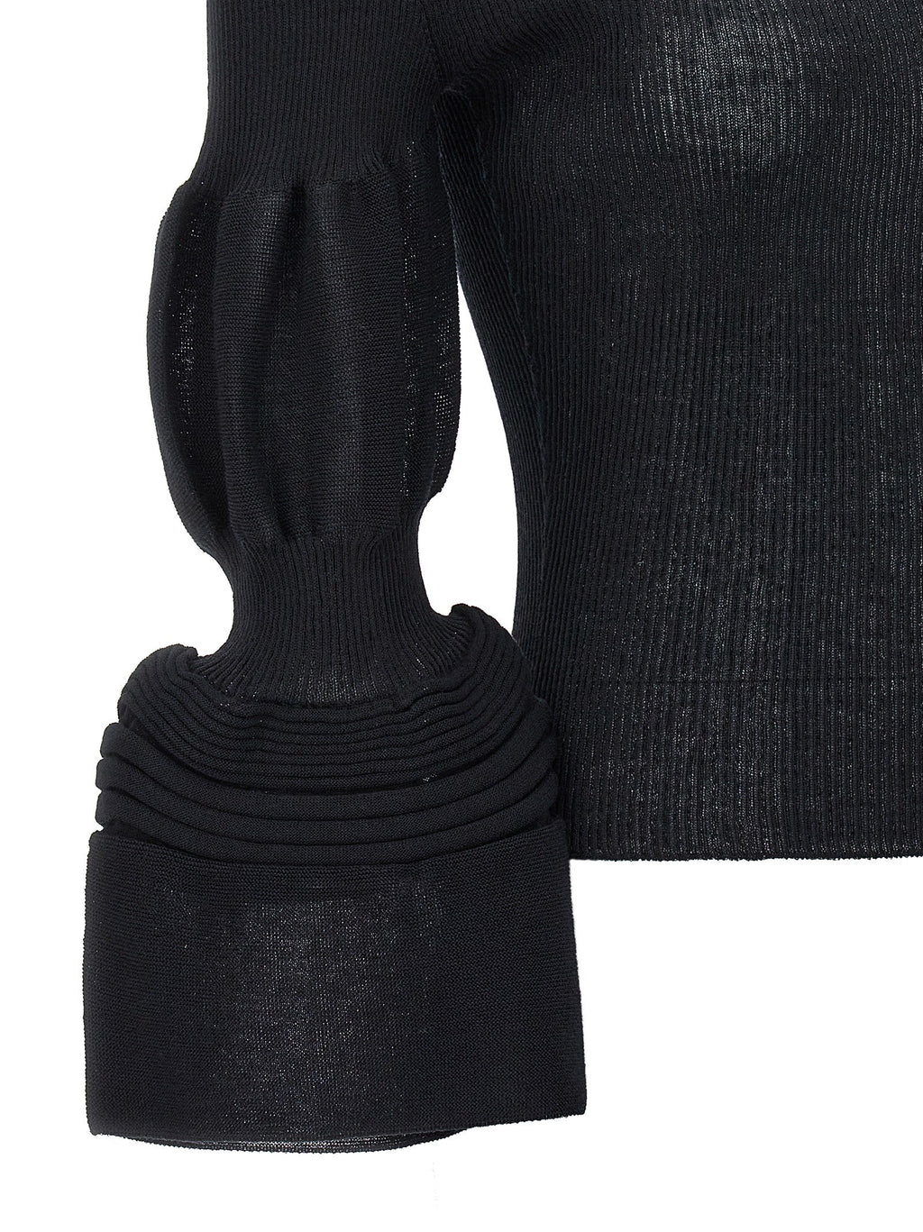 Issey Miyake Black Polyester Sweatshirt