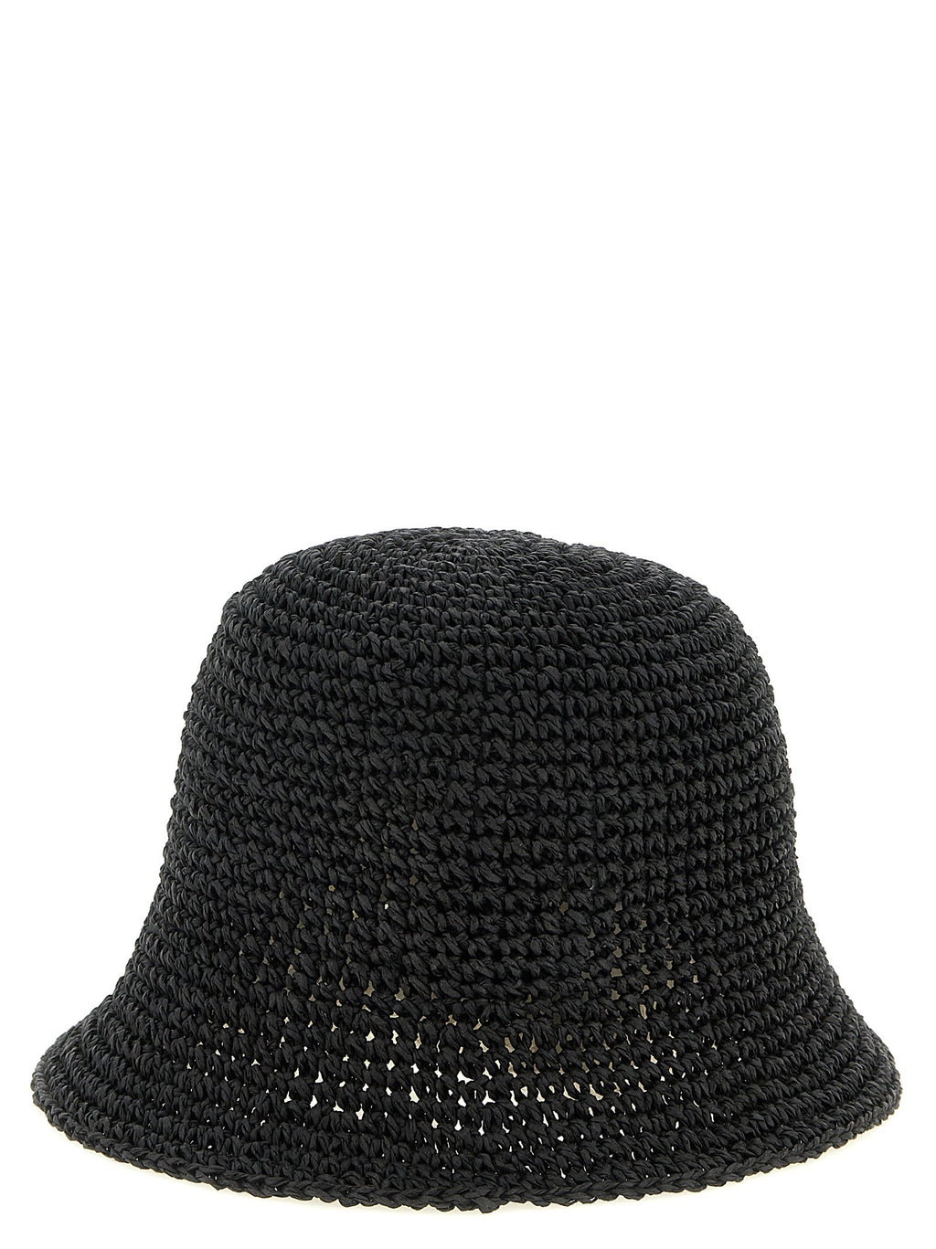 Maison Michel Black Papier Bucket Hat