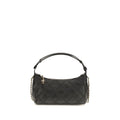 Tory Burch Black Calf Leather Bos Taurus Clutch Bag