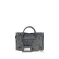 Balenciaga Gray Lamb Ovis Aries Shoulder Bag