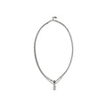 Alexander McQueen Silver Brass Necklace