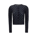 Gucci Black Viscose Cardigan