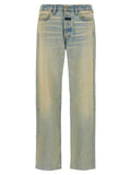 Fear Of God Blue Cotton Straight-Leg Jeans