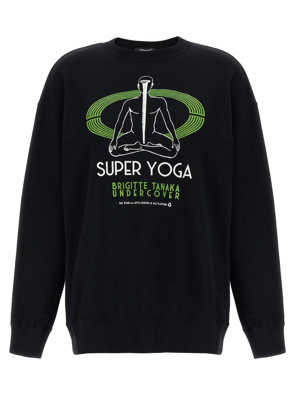 Undercover Black Cotton Sweatshirt