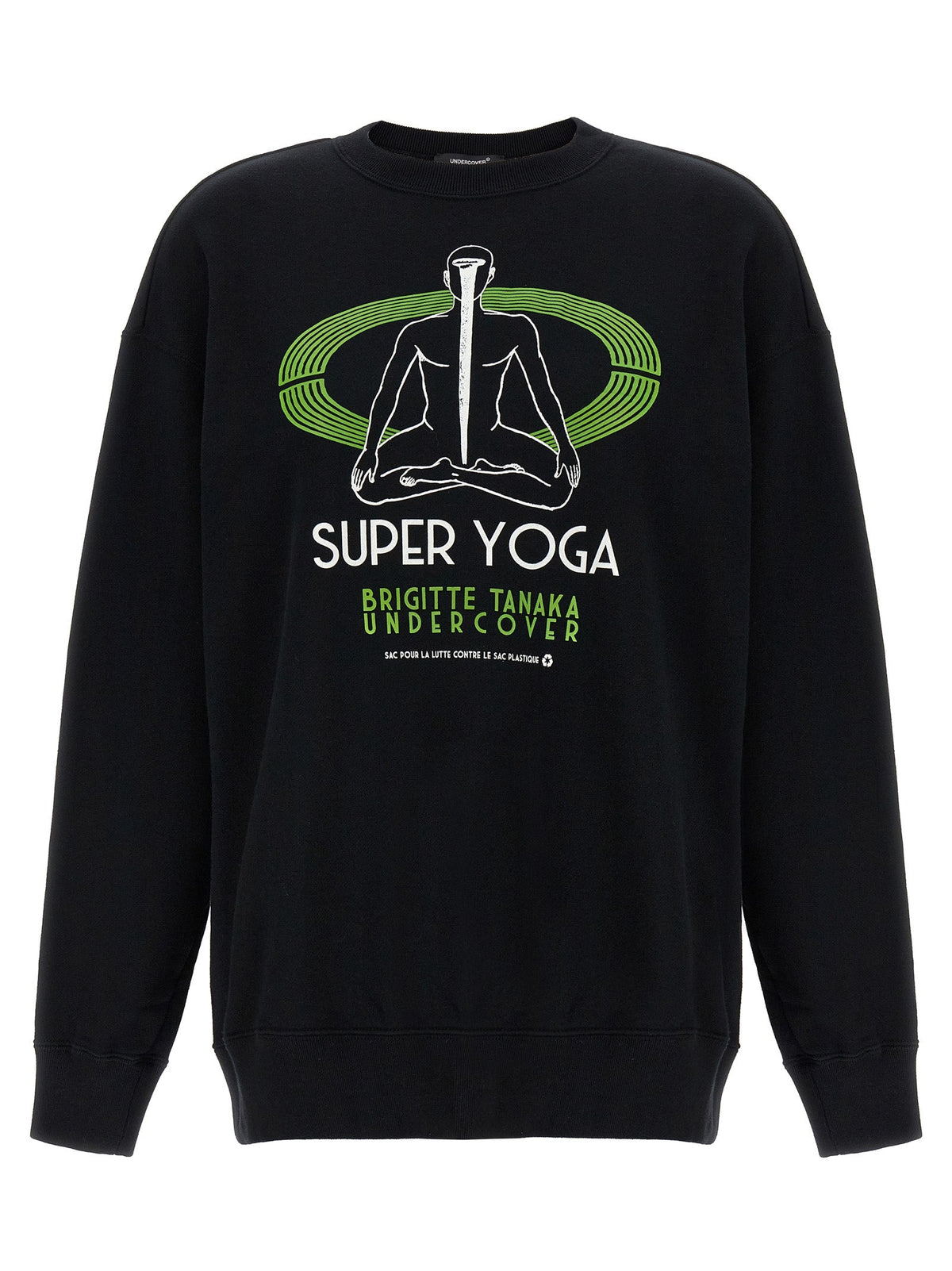 Undercover Black Cotton Sweatshirt