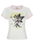 Ganni White Organic Cotton T-Shirt