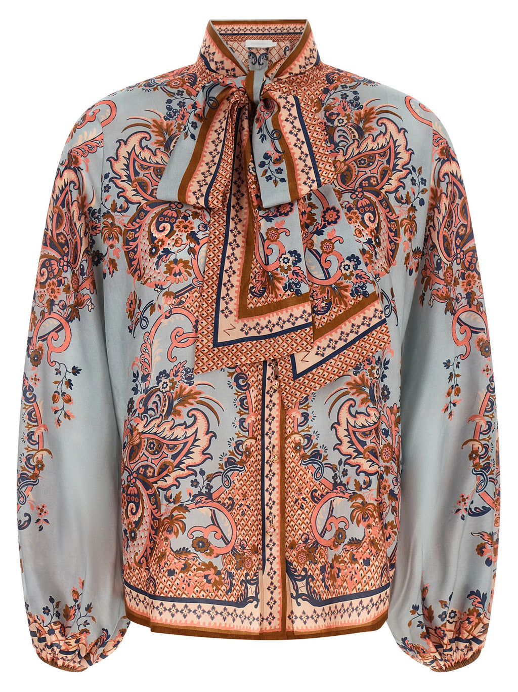 Zimmermann Multicolor Silk Blouse