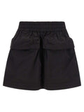 Diesel Black Polyamide Long Skirt