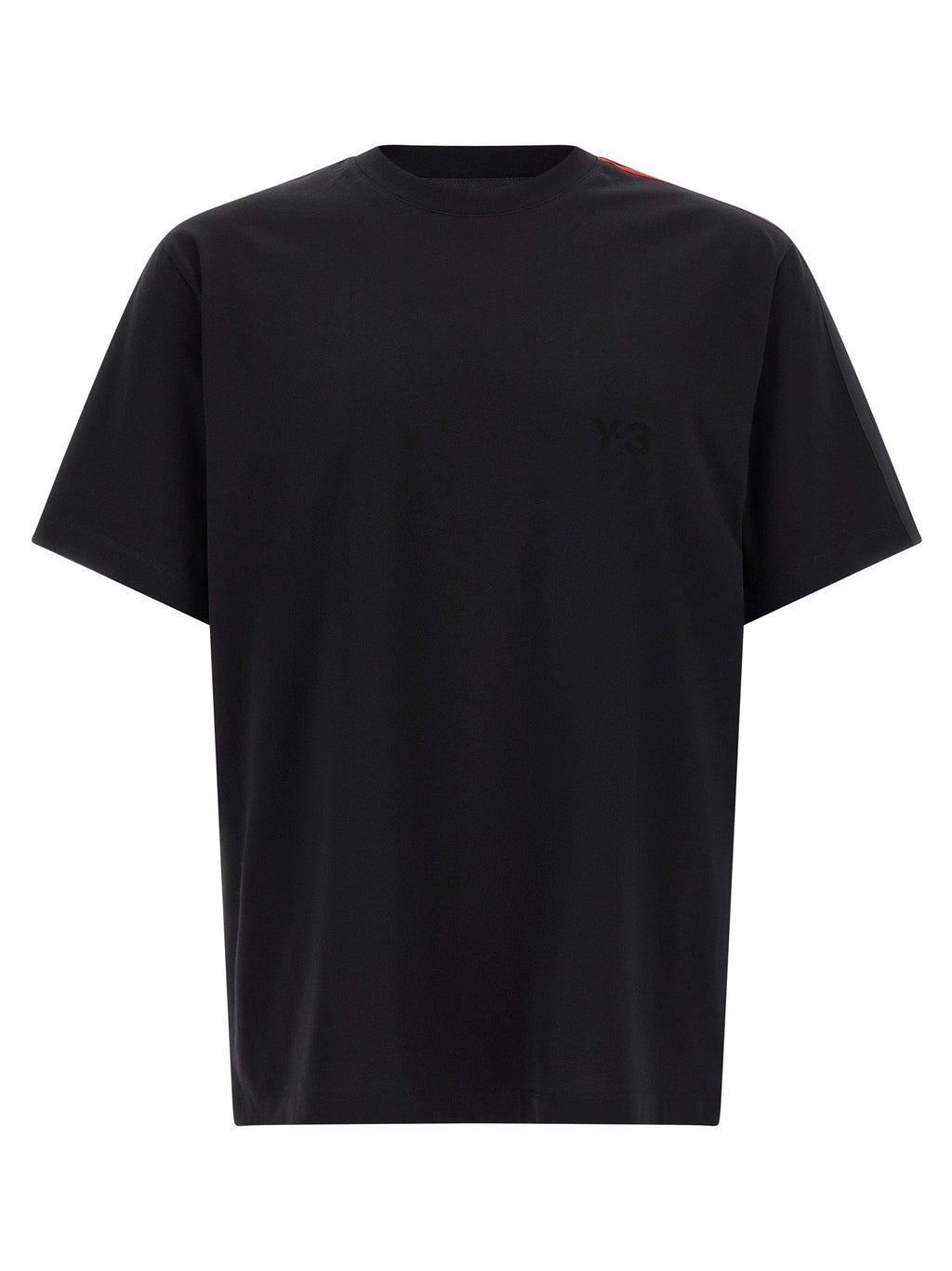 Y-3 Black Cotton T-Shirt