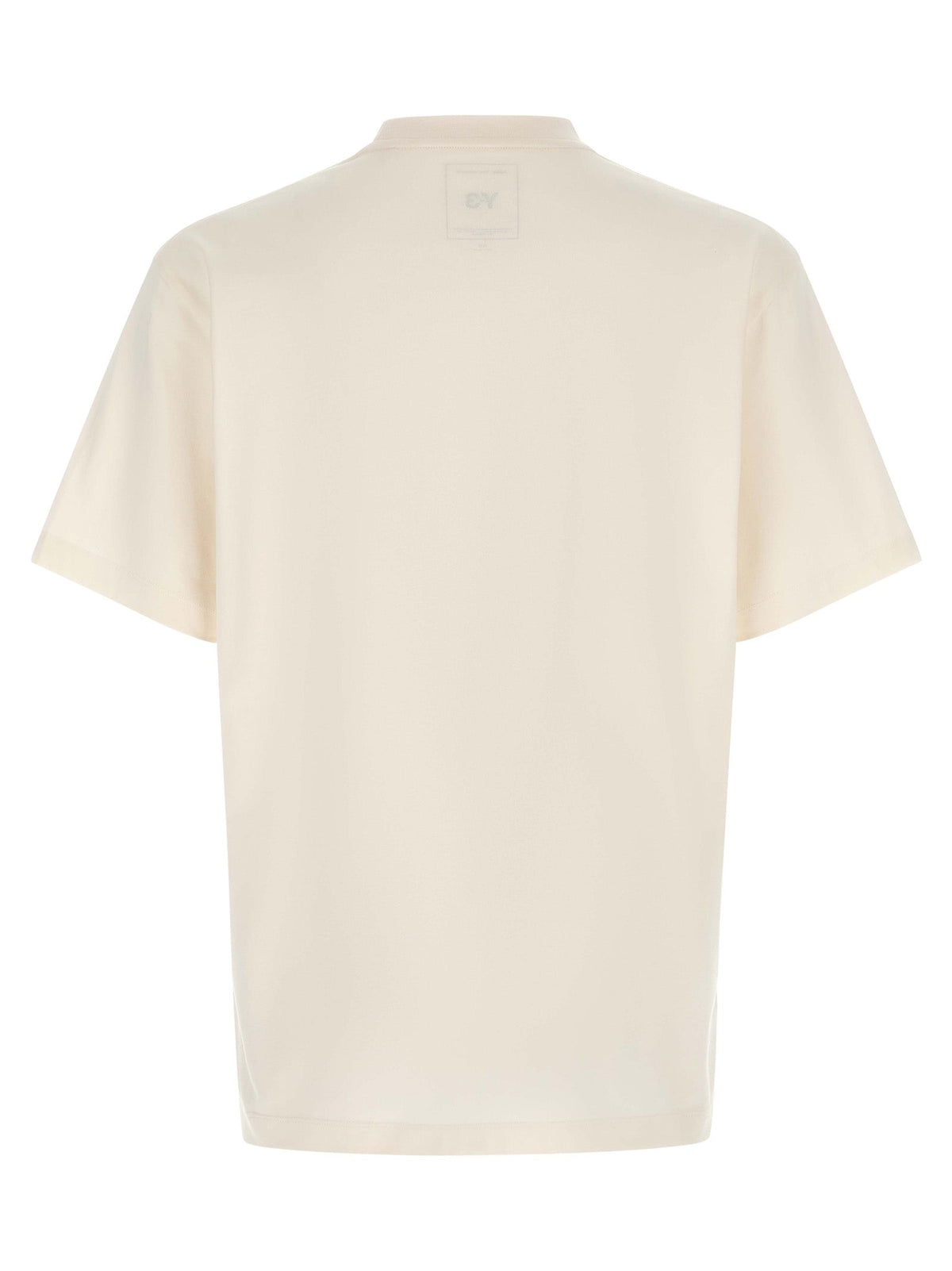 Y-3 White Cotton T-Shirt