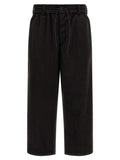 Y-3 Black Recycled Polyester Joggers (Workout Pants)