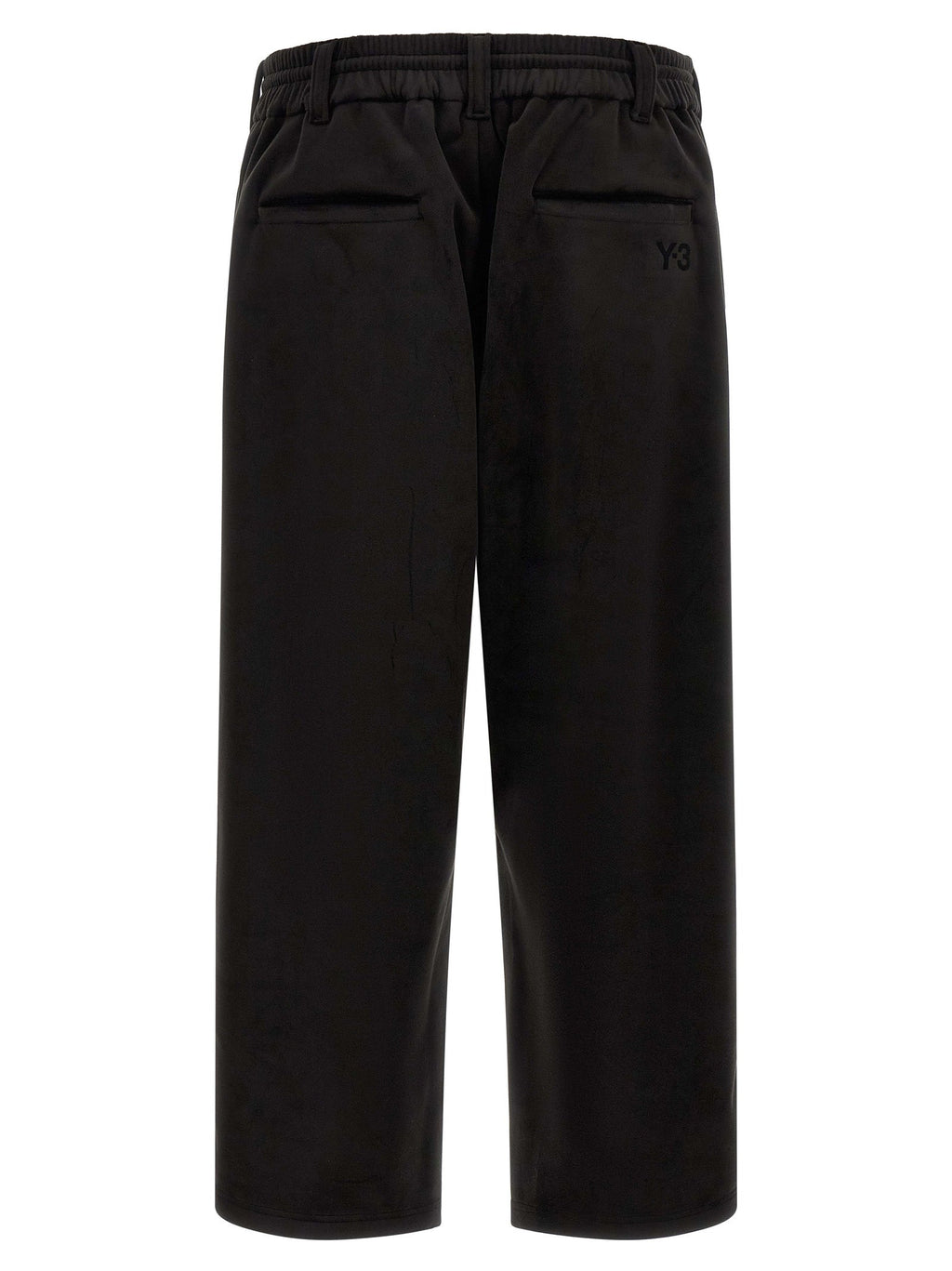 Y-3 Black Recycled Polyester Joggers (Workout Pants)