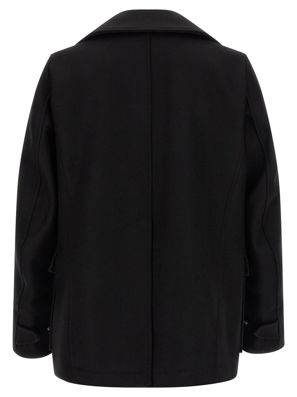 Dsquared² Black Wool Coat