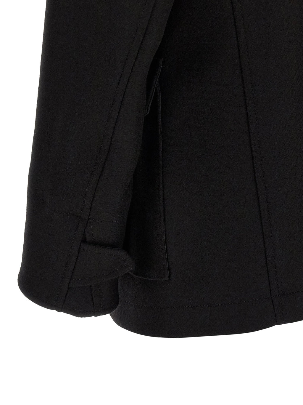 Dsquared² Black Wool Coat