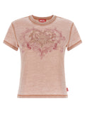 Diesel Multicolor Polyester T-Shirt
