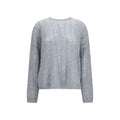 Lisa Yang Gray Cashmere Sweater