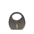 Saint Laurent Gray Lamb Ovis Aries Handbag